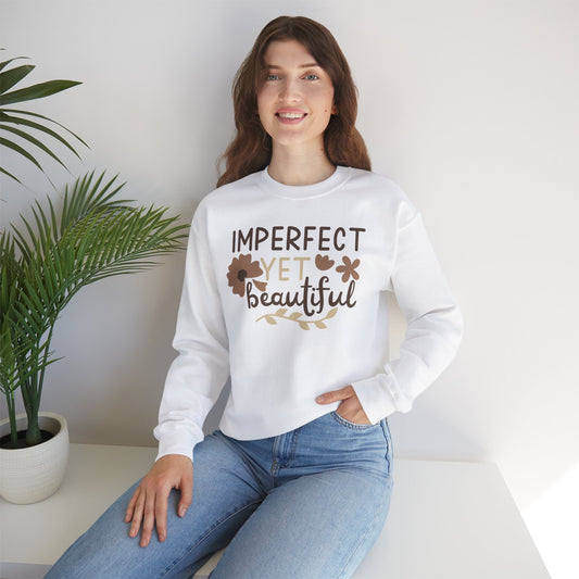 Imperfect Yet Beautiful Unisex Heavy Blend™ Crewneck Sweatshirt