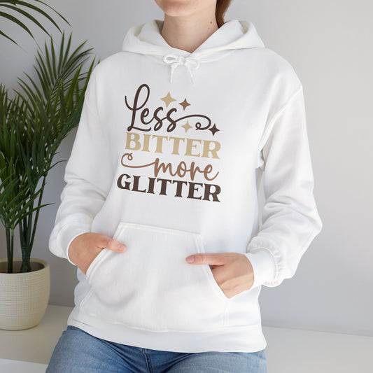 Less Bitter More Glitter Unisex Heavy Blend™ Hoodie